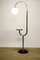 Modernist Chrome Floor Lamp, Former Czechoslovakia, 1940s 12
