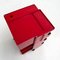 Red Boby Trolley by Joe Colombo for Bieffeplast, 1960s 3
