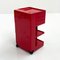 Red Boby Trolley by Joe Colombo for Bieffeplast, 1960s 4