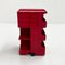 Red Boby Trolley by Joe Colombo for Bieffeplast, 1960s 6