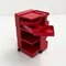 Red Boby Trolley by Joe Colombo for Bieffeplast, 1960s 7