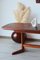Large Vintage Scandinavian Teak Dining Table, 1970s 14