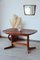 Large Vintage Scandinavian Teak Dining Table, 1970s 7