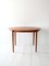 Scandinavian Round Extendable Teak Table, 1960s 1