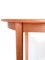 Scandinavian Round Extendable Teak Table, 1960s 7