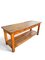 Large Antique Beech Table, 1900s 2