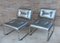 Set of Italian Art Deco Chairs in Leather, 1960 3