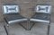 Set of Italian Art Deco Chairs in Leather, 1960 4
