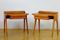 Tables de Chevet Mid-Century en Érable, Italie, 1950s, Set de 2 1