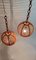 Vintage Cane and Rattan Globe Pendants, 1970s, Set of 2 18