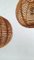Vintage Cane and Rattan Globe Pendants, 1970s, Set of 2 10