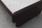 Rectangular Brown Leather and Carrara Marble Coffee Table, 1960s 10