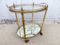 Vintage French Serving Trolley from Maison Baguès, 1960s, Image 6