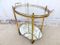 Vintage French Serving Trolley from Maison Baguès, 1960s, Image 2