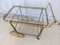 Vintage French Serving Trolley & Bar, 1960s 2