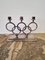Candlestick with Olympic Symbol in Metal 1