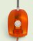 Italian Minimalist Orange Microlight Desk Lamp by Ernesto Gismondi for Artemide, 1990s 2
