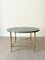 Italian Circular Green Marble Top Coffee Table from Maison Jansen, 1960s 3