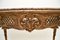 Vintage French Console Table with Marble Top, 1890s 12