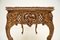 Vintage French Console Table with Marble Top, 1890s 15