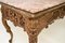 Vintage French Console Table with Marble Top, 1890s 9