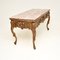 Vintage French Console Table with Marble Top, 1890s 5