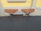 Console Tables in Embossed Iron with Demi-Lune Red Verona Marble Tops, 1980s, Set of 2 4