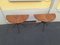 Console Tables in Embossed Iron with Demi-Lune Red Verona Marble Tops, 1980s, Set of 2 3