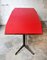 Table Mid-Century Rouge 3