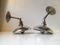 Vintage French Industrial Wall Lamps, 1950, Set of 2, Image 1