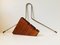 Floating Teak, Brass & Steel Coat Hanger from Torben Ørskov, 1960s, Image 1