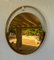 Italian Brass and Smoked Glass Mirror, 1970s 4