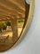 Italian Brass and Smoked Glass Mirror, 1970s 10