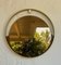 Italian Brass and Smoked Glass Mirror, 1970s 2