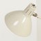 110 Industrial Scissor Lamp in Off White by H. Busquet for Hala, 1960s 6