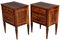 Petites Tables de Chevet Louis XVI Antiques en Noyer, 1780 2
