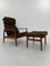 Set of Fd-164 Chair with Ottoman by Arne Vodder for Cado 2