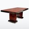 Large Art Deco Dining Table from Bohemia, 1930s 1
