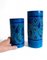 Vasi grandi Rimini in ceramica blu di Aldo Londi, anni '60, set di 2, Immagine 13