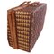 Valise de Pique-Nique Vintage en Osier, France, 1940s 17