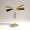 Mid-Century Adjustable Brass Library Lamp by Jacques Biny for Luminalité, 1950s 14