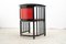 Vintage Armchair in Black-Finished Beech and Red Leather by Josef Hoffmann for Jacob & Josef Kohn 12