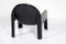 Fauteuils Modèle 4794 Noir par Gae Aulenti pour Kartell, 1974, Set de 2 7