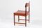 Rosewood & Leather Dining Chairs by Severin Hansen for Bovenkamp, 1960s, Set of 6 5