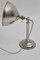 Lámpara de mesa cromada, años 30, Imagen 4