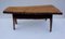 Table Basse Tronc d'Arbre Mid-Century en Noyer 1