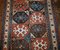 Antiker handgefertigter kaukasischer Kazak Mohan Teppich, 1880er 4