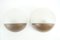 Round Space Age Wall Lamps, 1960s, Set of 2, Image 1