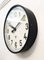 Large Industrial Factory Wall Clock from Pragatron, 1950s, Image 5