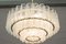 Large 3-Tier Chandelier with Ice Glass Elements from Doria, 1960s, Image 2